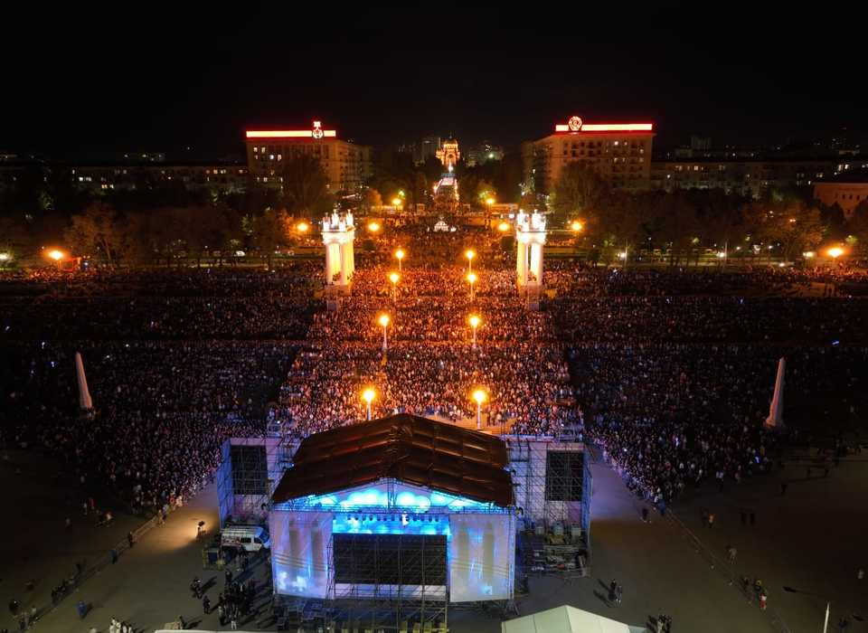 "#ВеликийРусскийМай" объединил десятки тысячи людей в Волгограде